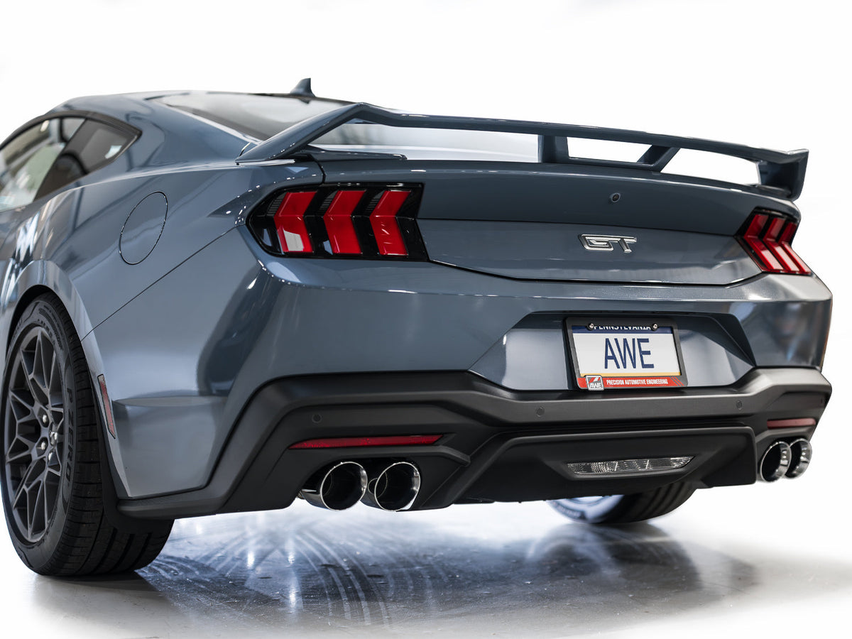 AWE Exhaust Suite | 2024-2026 Ford Mustang GT S650 Quad Tip 5.0L