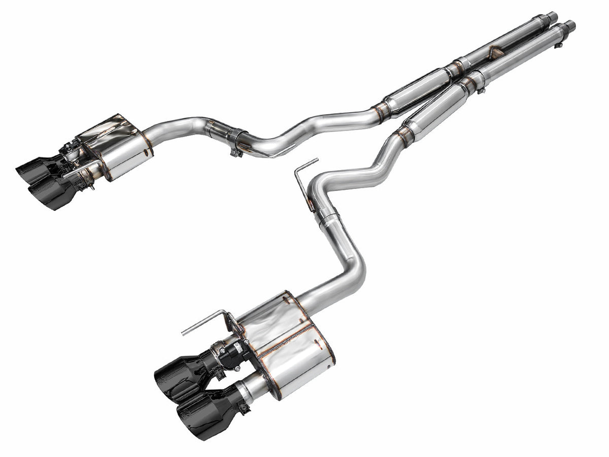 AWE Exhaust Suite | 2024-2026 Ford Mustang GT S650 Quad Tip 5.0L