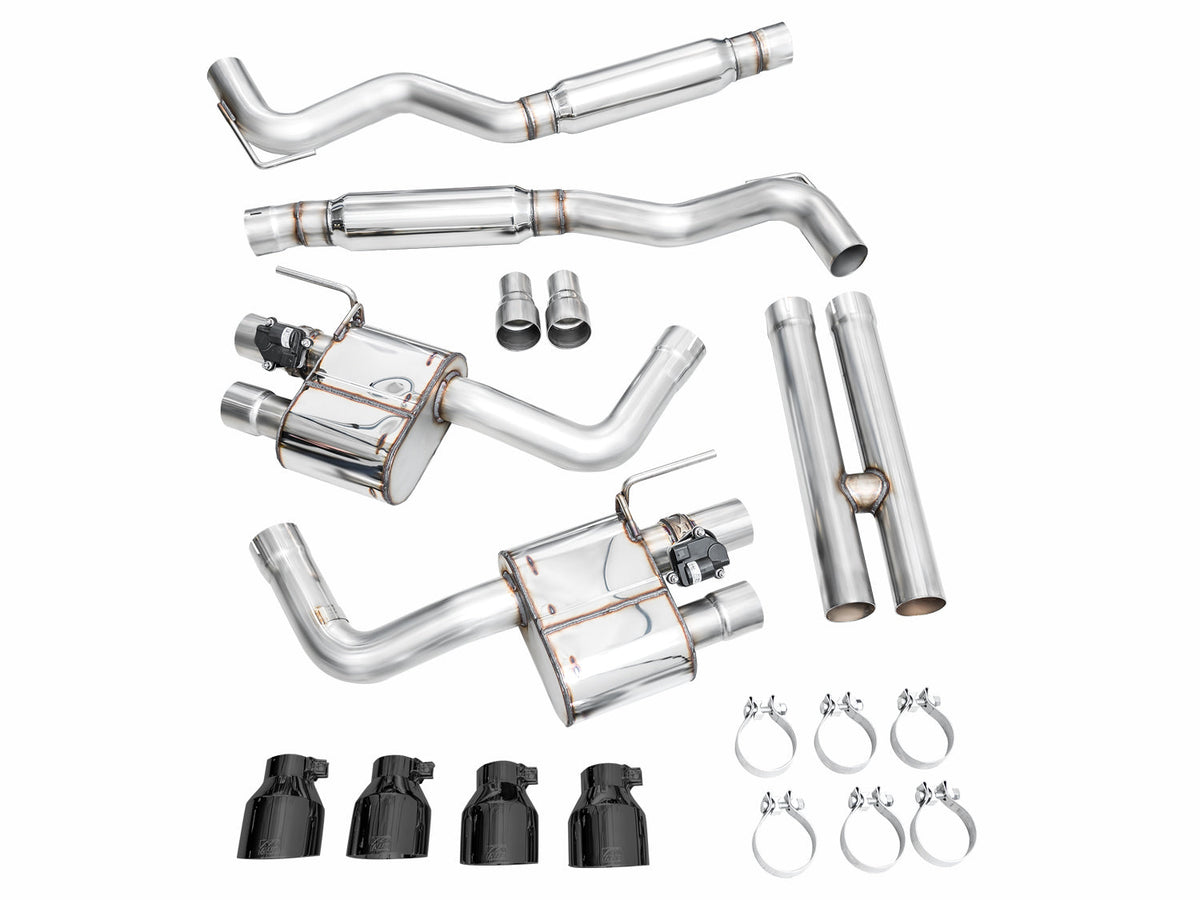 AWE Exhaust Suite | 2024-2026 Ford Mustang GT S650 Quad Tip 5.0L