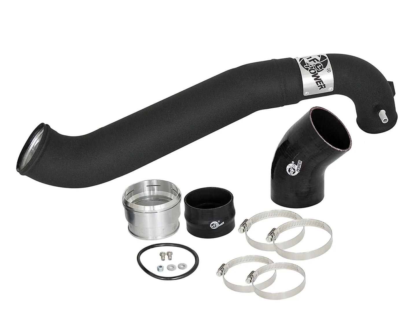 aFe POWER BladeRunner 3-1/2 IN to 3 IN Aluminum Cold Charge Pipe – Gen 2 2017-2020 Ford F-150 / Raptor 3.5L EcoBoost