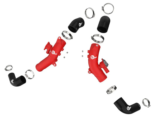 Toyota/Lexus LC300/LX600/LX700h/Tundra/Sequoia AFE Charge Pipe Red/Black