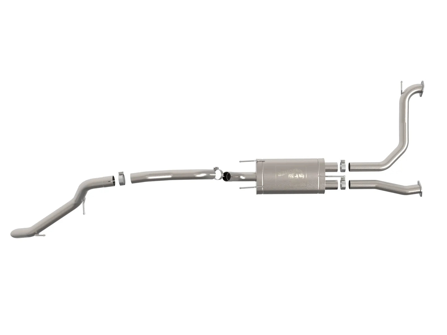 (Pre-Order) Nissan Y63 Patrol/Armada aFe Vulcan Series 3 IN 304 Stainless Steel Cat-Back Hi-Tuck Exhaust