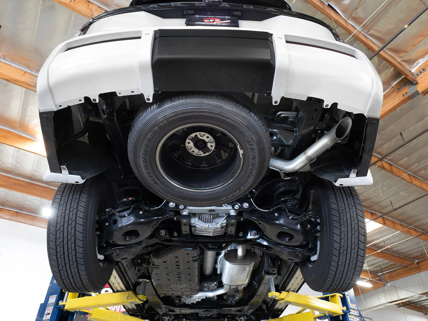 (Pre-Order) Nissan Y63 Patrol/Armada aFe Vulcan Series 3 IN 304 Stainless Steel Cat-Back Hi-Tuck Exhaust