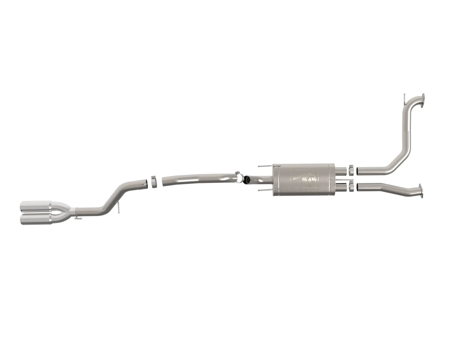 (Pre-Order) Nissan Y63 Patrol/Armada aFe Vulcan Series 3 IN 304 Stainless Steel Cat-Back Exhaust