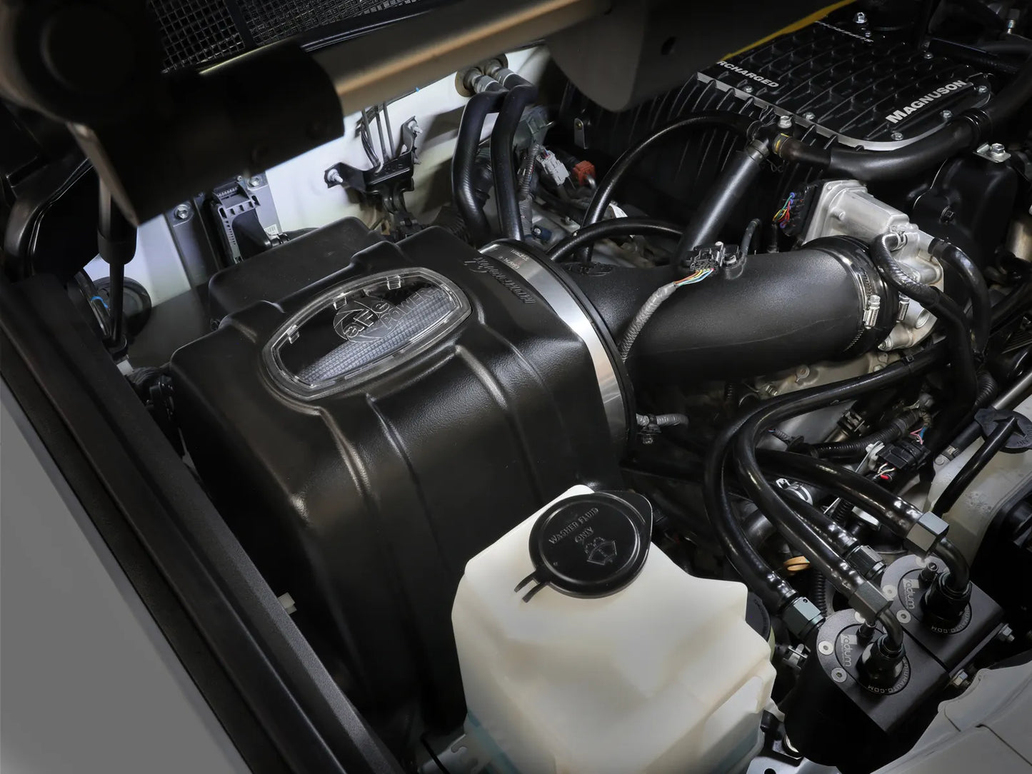 aFe 07-21 Toyota Tundra V8 5.7L Momentum GT Cold Air Intake System w/ Pro DRY S Filter (Optional Magnuson Supercharger variant)