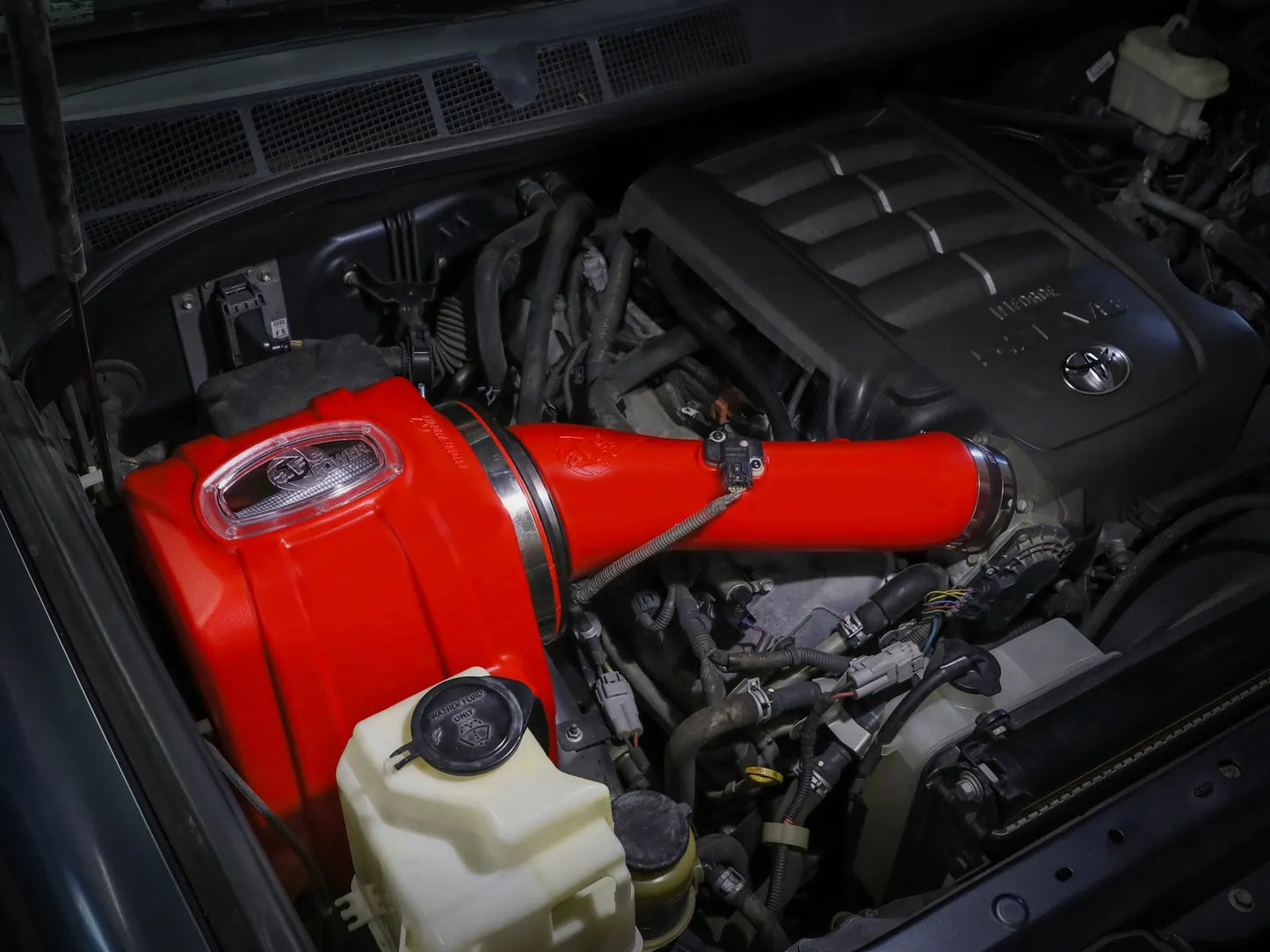 aFe 07-21 Toyota Tundra V8 5.7L Momentum GT Cold Air Intake System w/ Pro DRY S Filter (Optional Magnuson Supercharger variant)