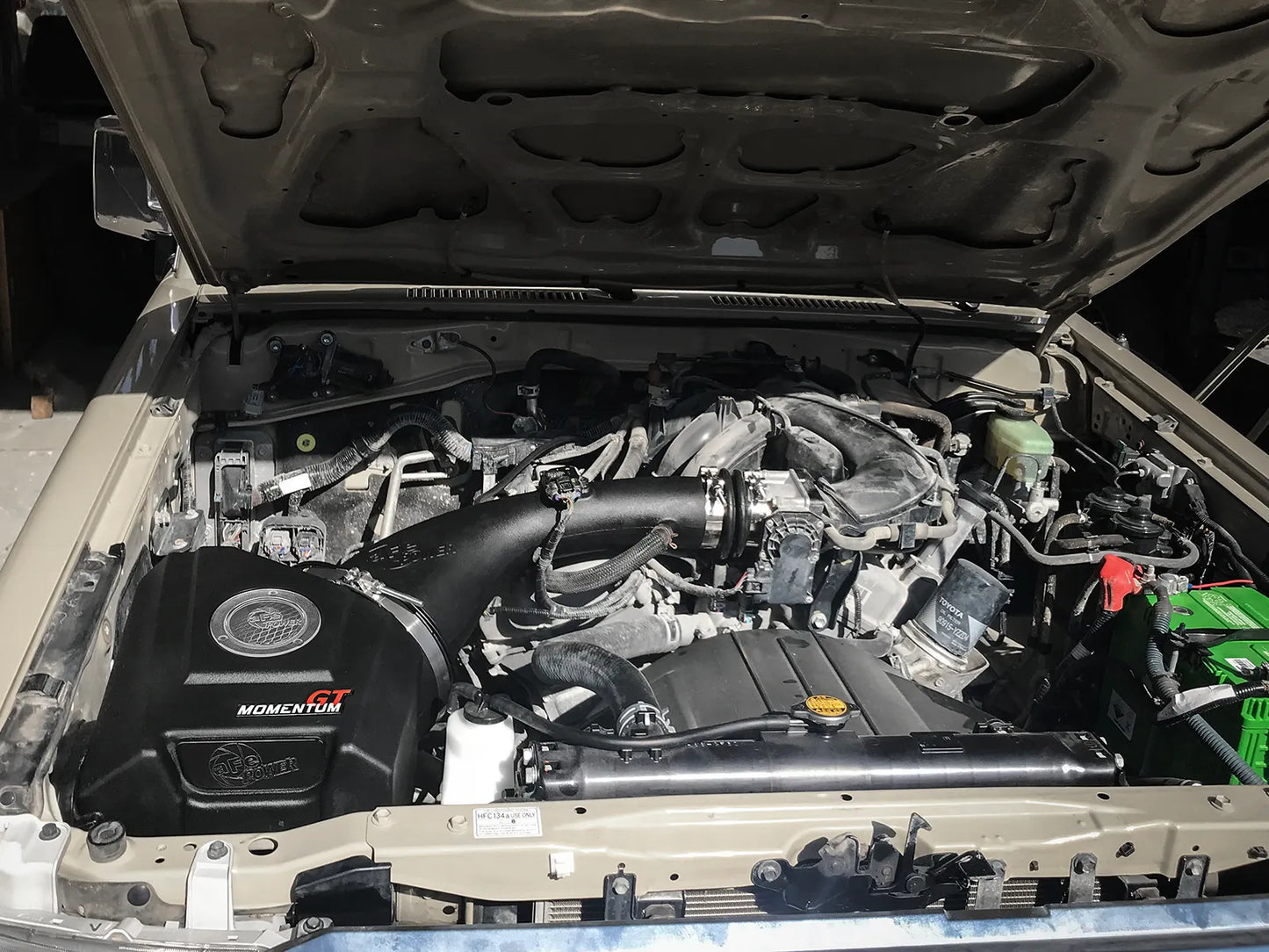 aFe Momentum GT PRO DRY S Stage-2 Intake System 09-25 Toyota 70 Series Land Cruiser 4.0L V6 1GRFE