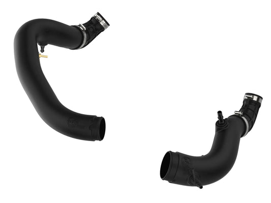 aFe 15-16 Gen 1 Ford F150 V6 3.5L Turbo Inlet Pipes - Black