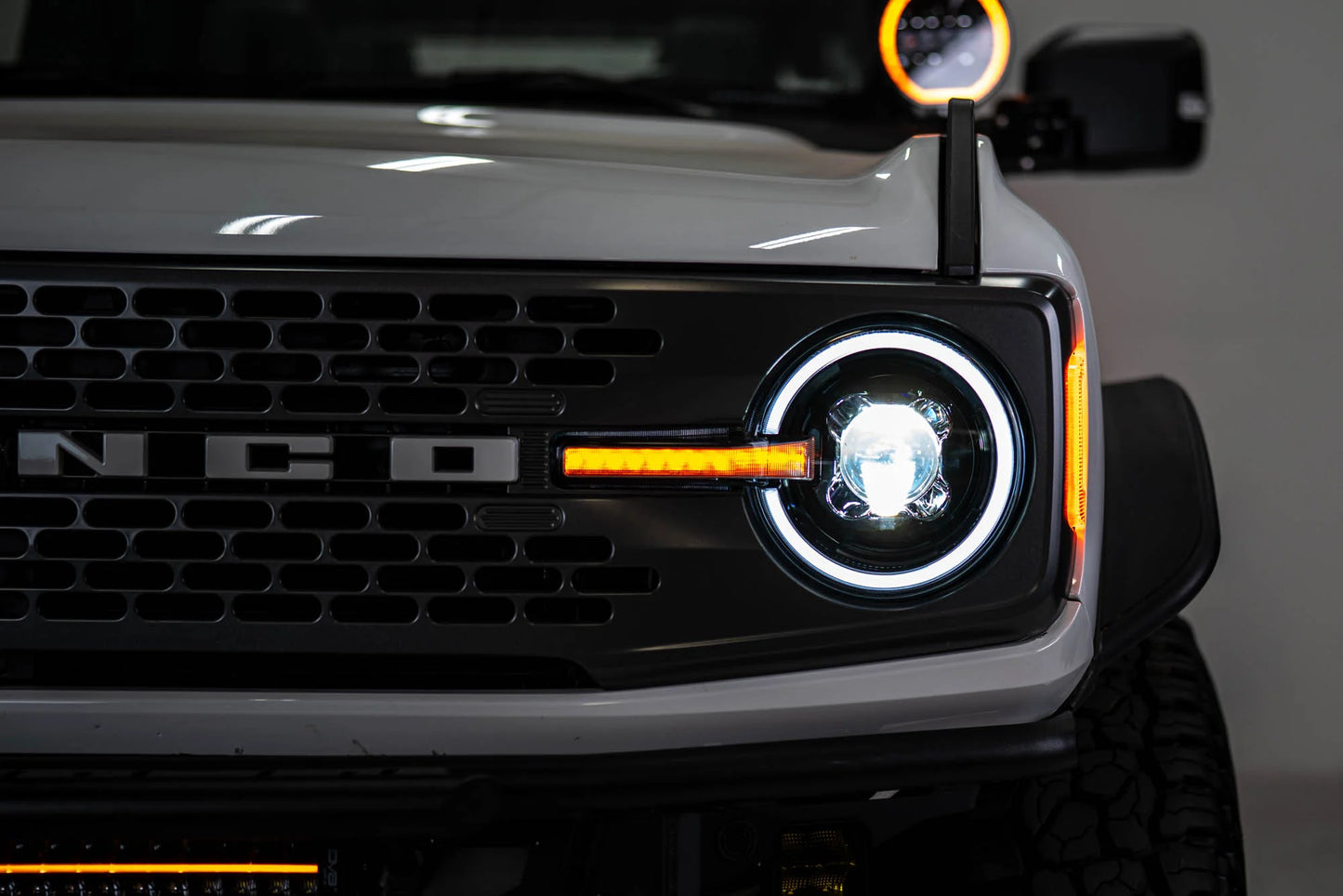 2021+ MY Ford Bronco Black Headlights (Fits All Trims)