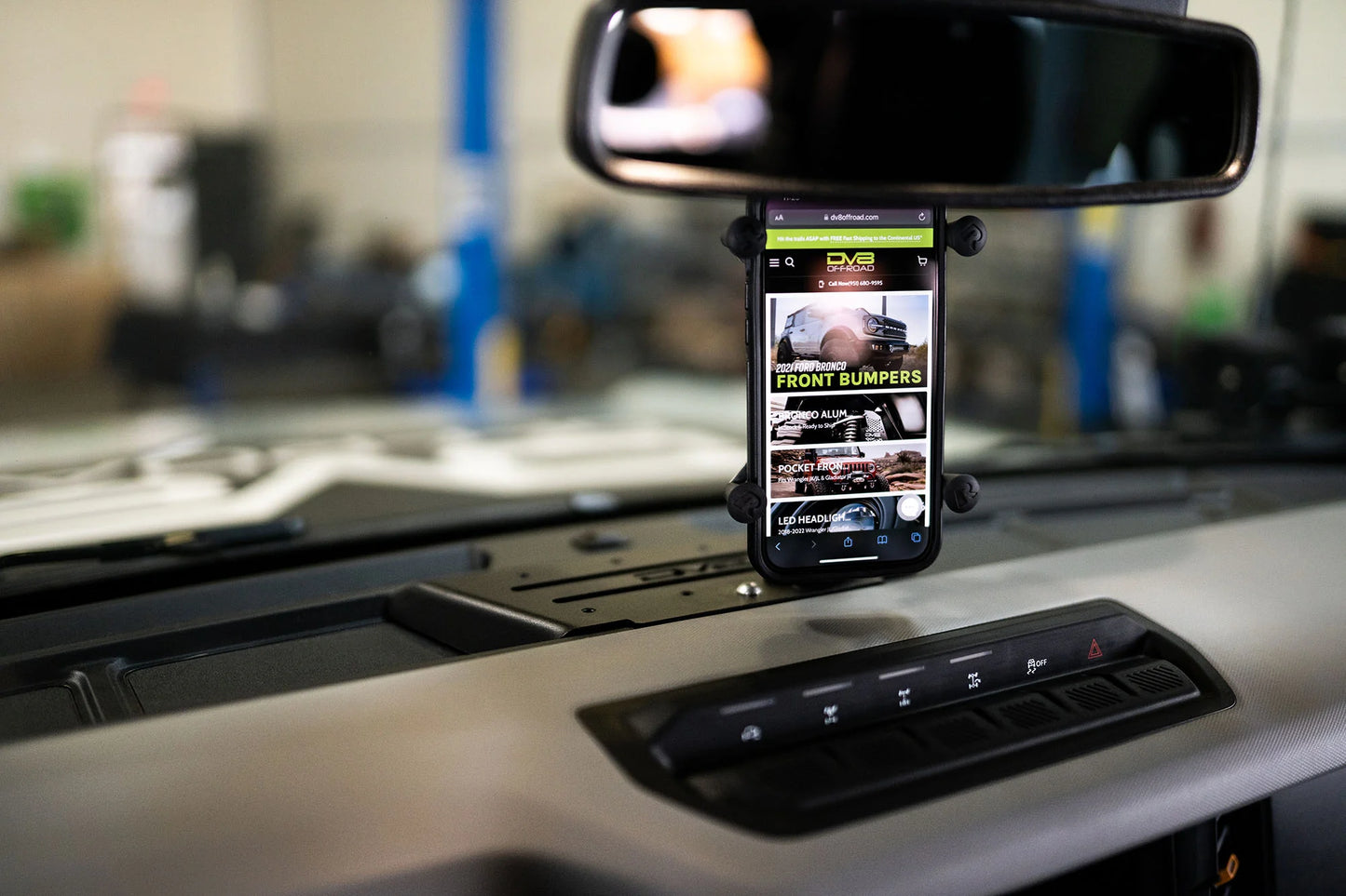 Ford Bronco 21+ MY Digital Dash Mount