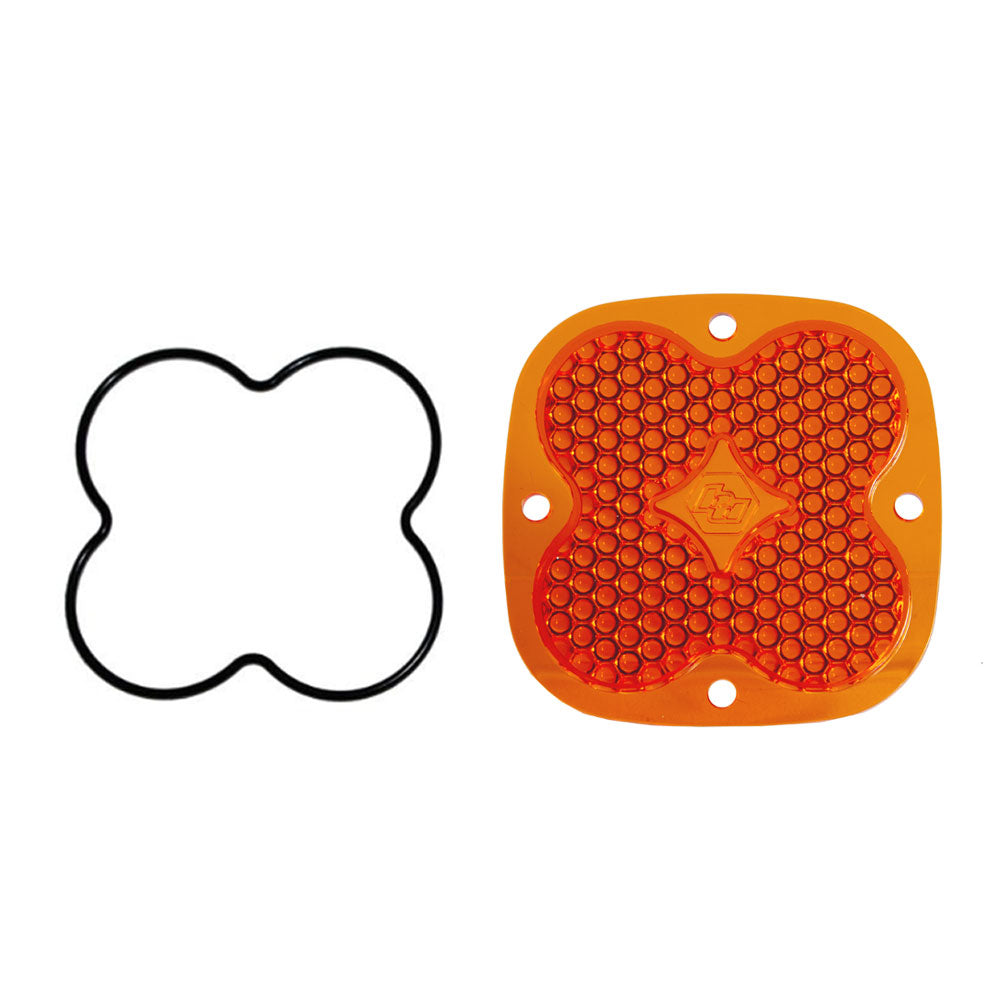 Baja Design Factory Amber (Orange) Replacement Lens Kit