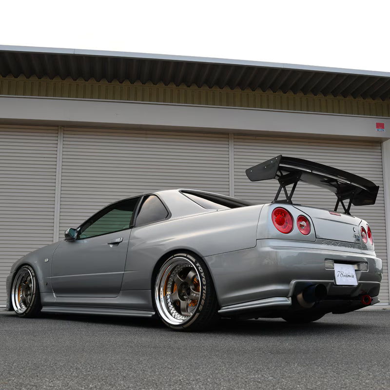 R34 Skyline GT GT-R 2D Coupe BNR ENR ER HR Skylight/LED taillights Red Clear