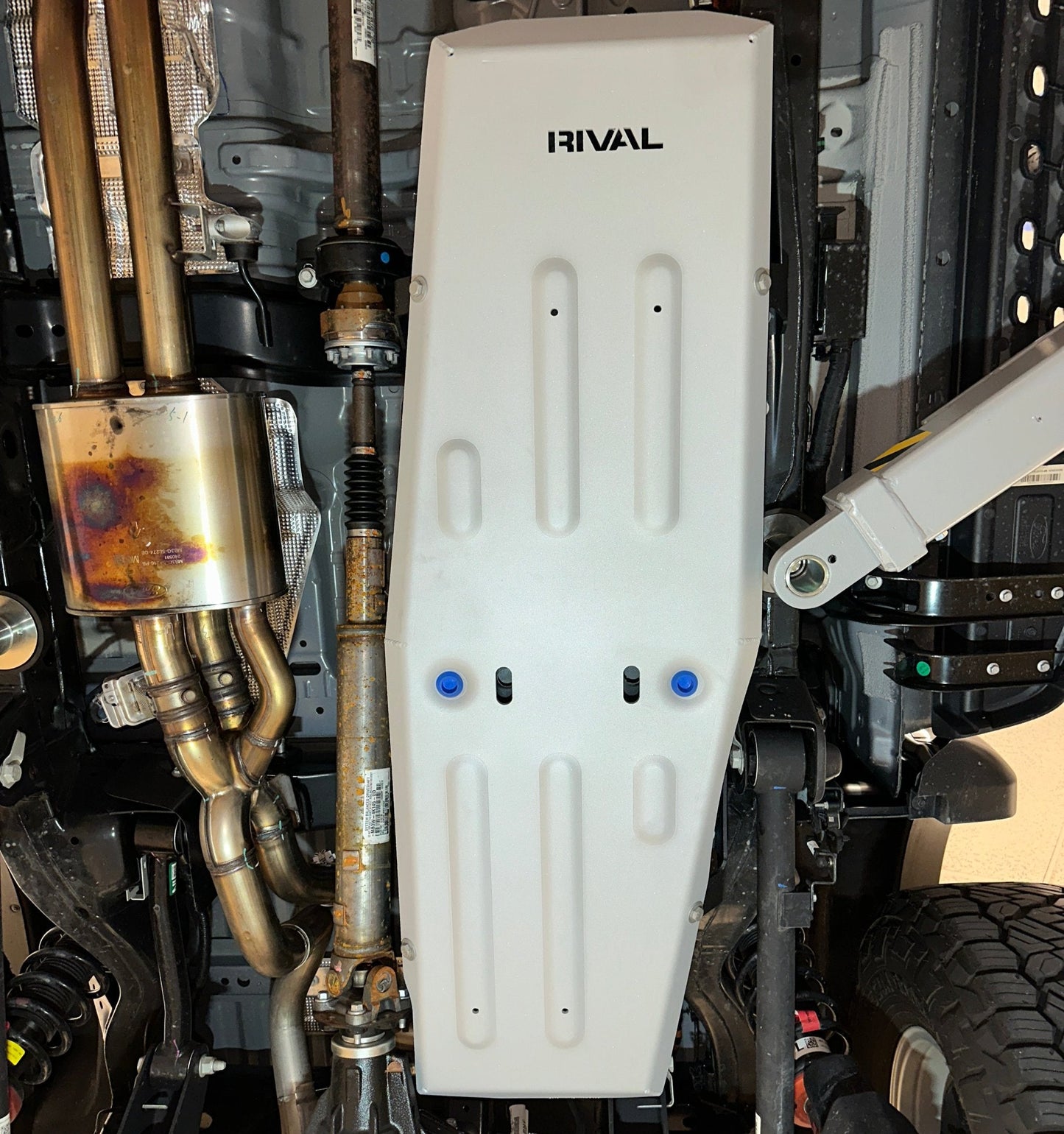 Rival 2022-2025 Ford Ranger Raptor Aluminum Gas Tank Skid Plate