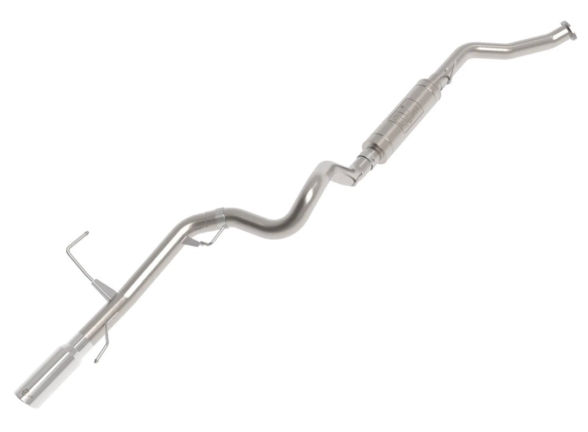 aFe POWER Vulcan Series 3 IN Stainless Steel Rear Exit Exhaust System with Polished Tip