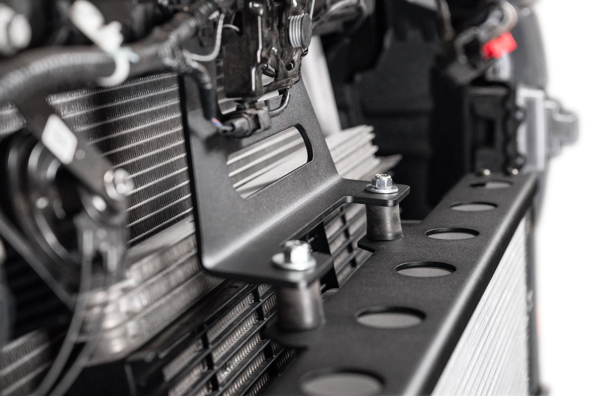 Raptor R High-Mount Heat Exchanger installation detail