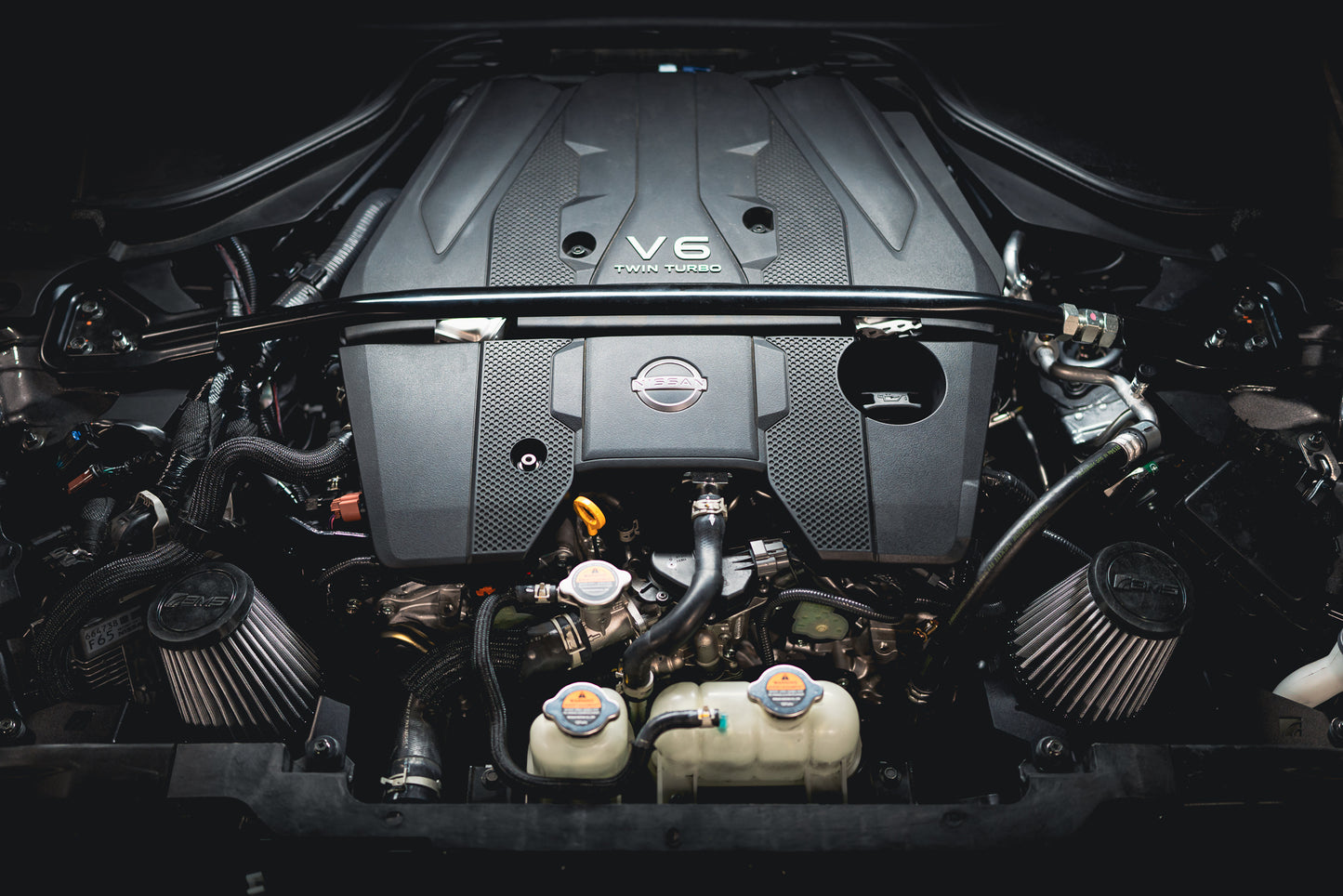 AMS Performance Nissan Z400 RZ34 80mm Air Intakes
