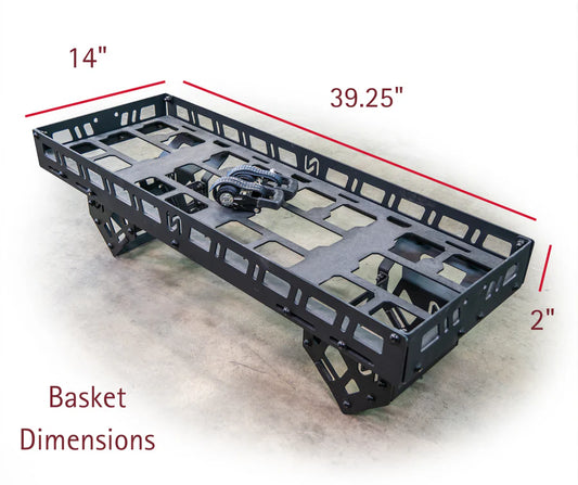 Turn Offroad Universal Spare Tire Storage Rack