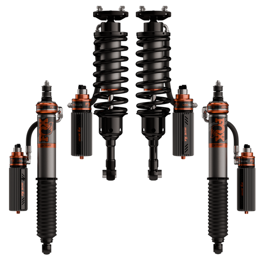 FOX 3.2 Factory Race DSC EVO 2-3" Front / 0-1.5" Rear Coilover and Shock Kit for 2024-2026 Toyota Land Cruiser 250