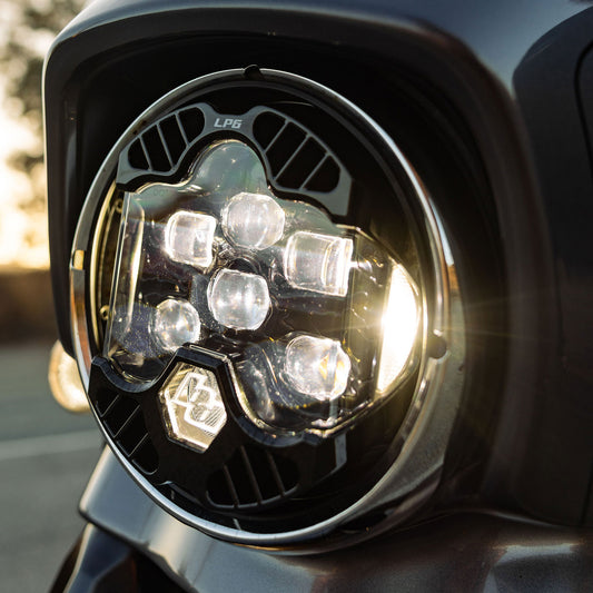 Baja Designs 14-23 Harley-Davidson Street Glide (Single Light) DOT LP6 LED DRL Headlight Kit