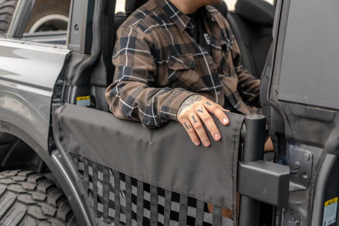 Body Armor 4x4 21-24 Ford Bronco & Bronco Raptor Tube Doors - Sold as a set or in Pairs