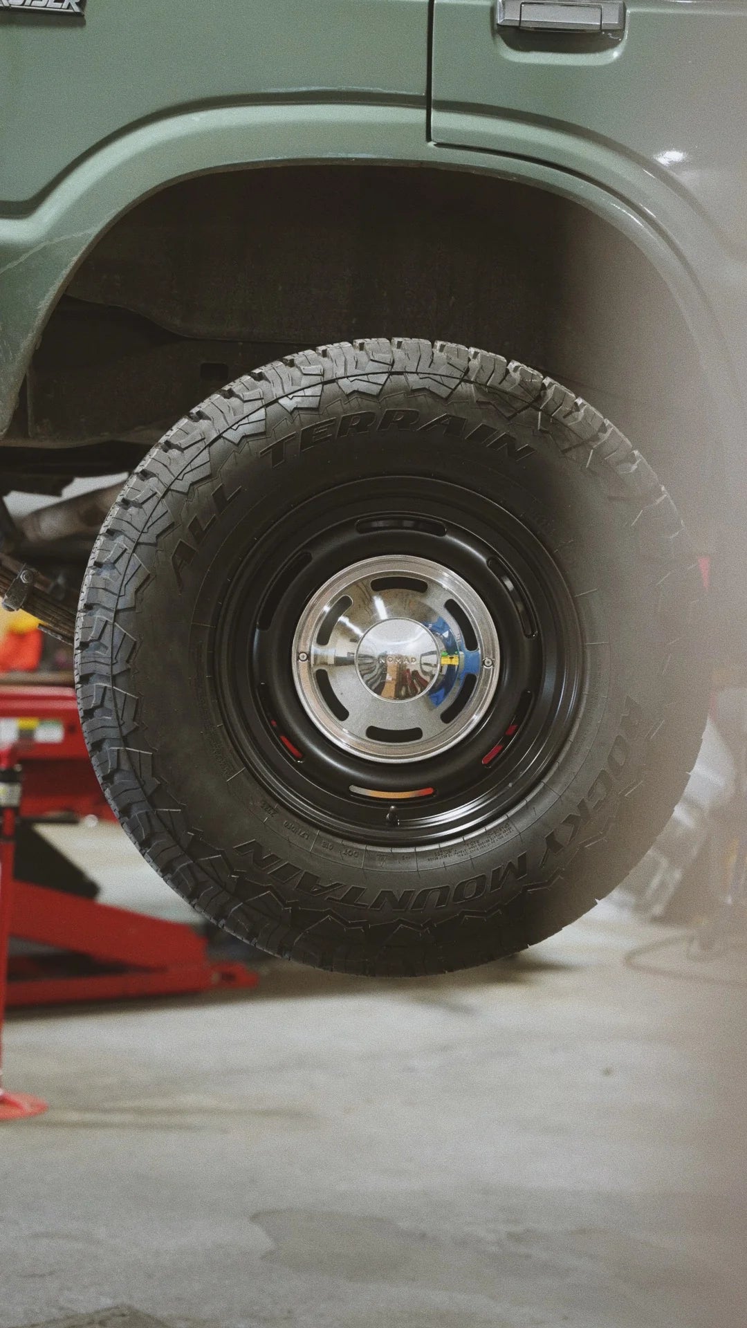 Nomad Wheels 504 Field – Vintage Steelie-Inspired Formlite Alloy Wheel (Price Per Wheel)