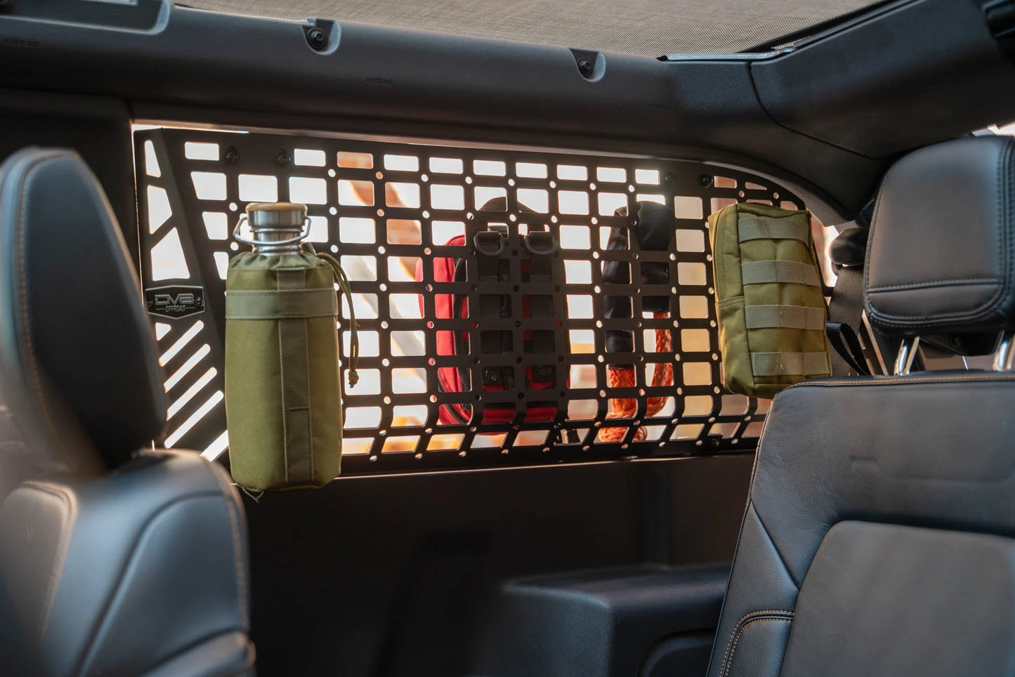 Ford Bronco 2-Door Rear Window Pocket Molle Panels