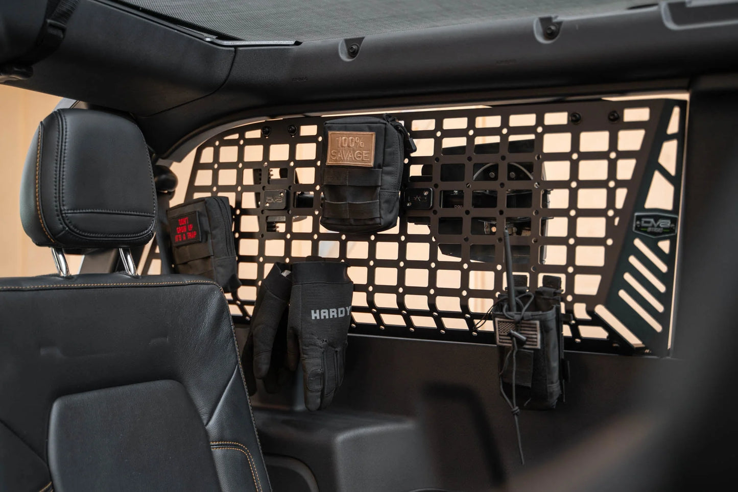 Ford Bronco 2-Door Rear Window Pocket Molle Panels