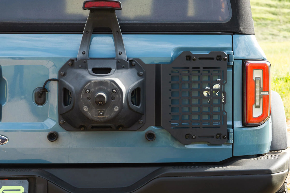 DV8 2021-2026 Ford Bronco Tailgate Reinforcement Molle Panel
