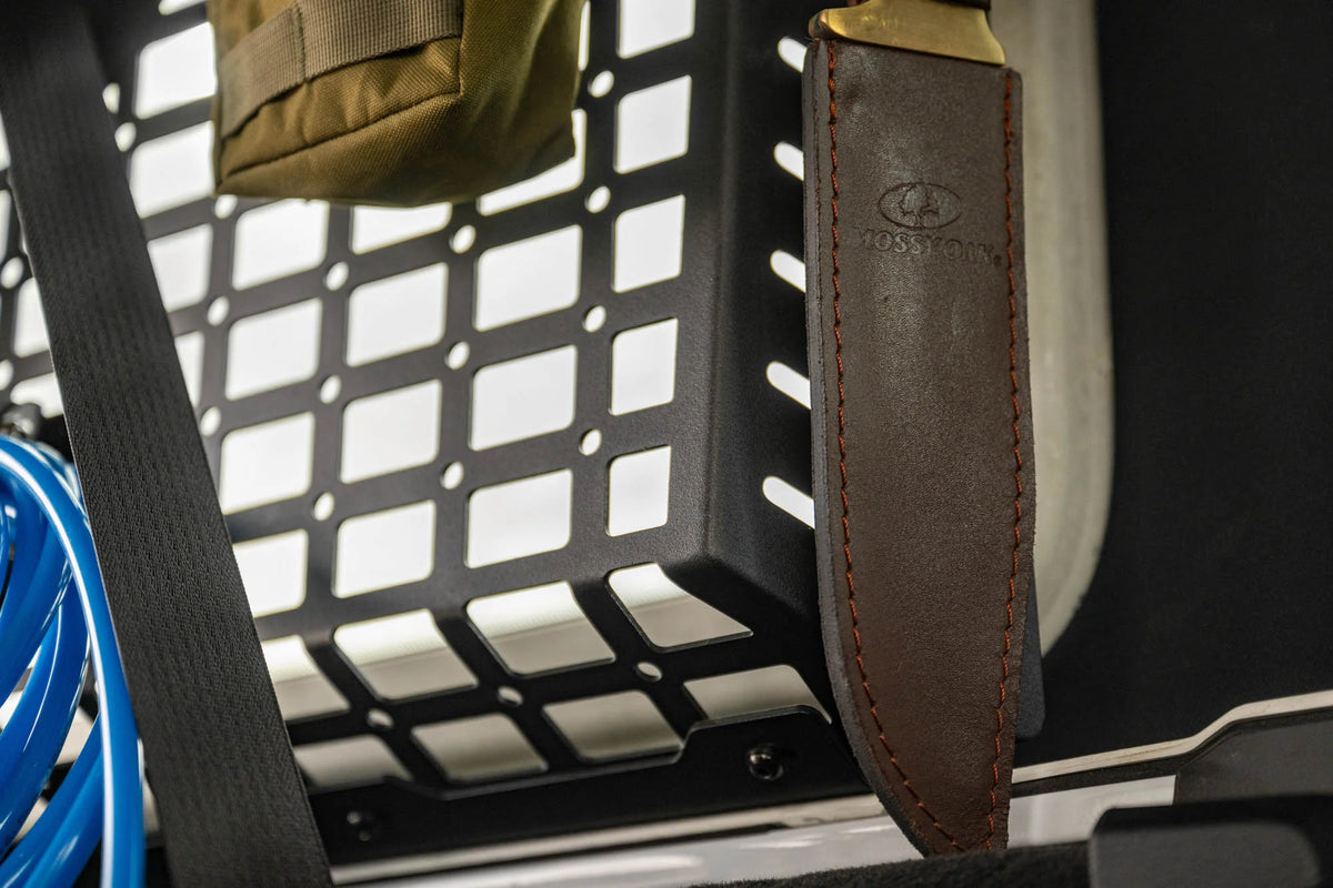 DV8 Offroad 2018-2026 Jeep Wrangler JL 4-Door Rear Window Pocketed Molle Panels