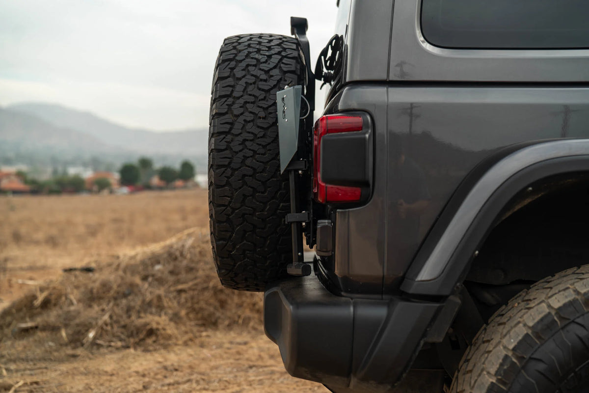 DV8 Offroad 2018-2026 Jeep Wrangler JL Tailgate Reinforcement Molle Panel