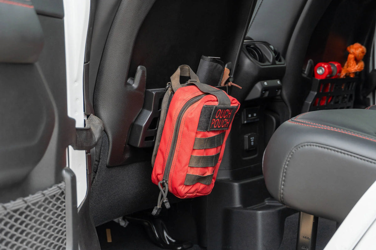 DV8 Offroad 2018-2026 Jeep Wrangler JL & Gladiator JT Rubicon/Mojave Seat Back Molle Pockets