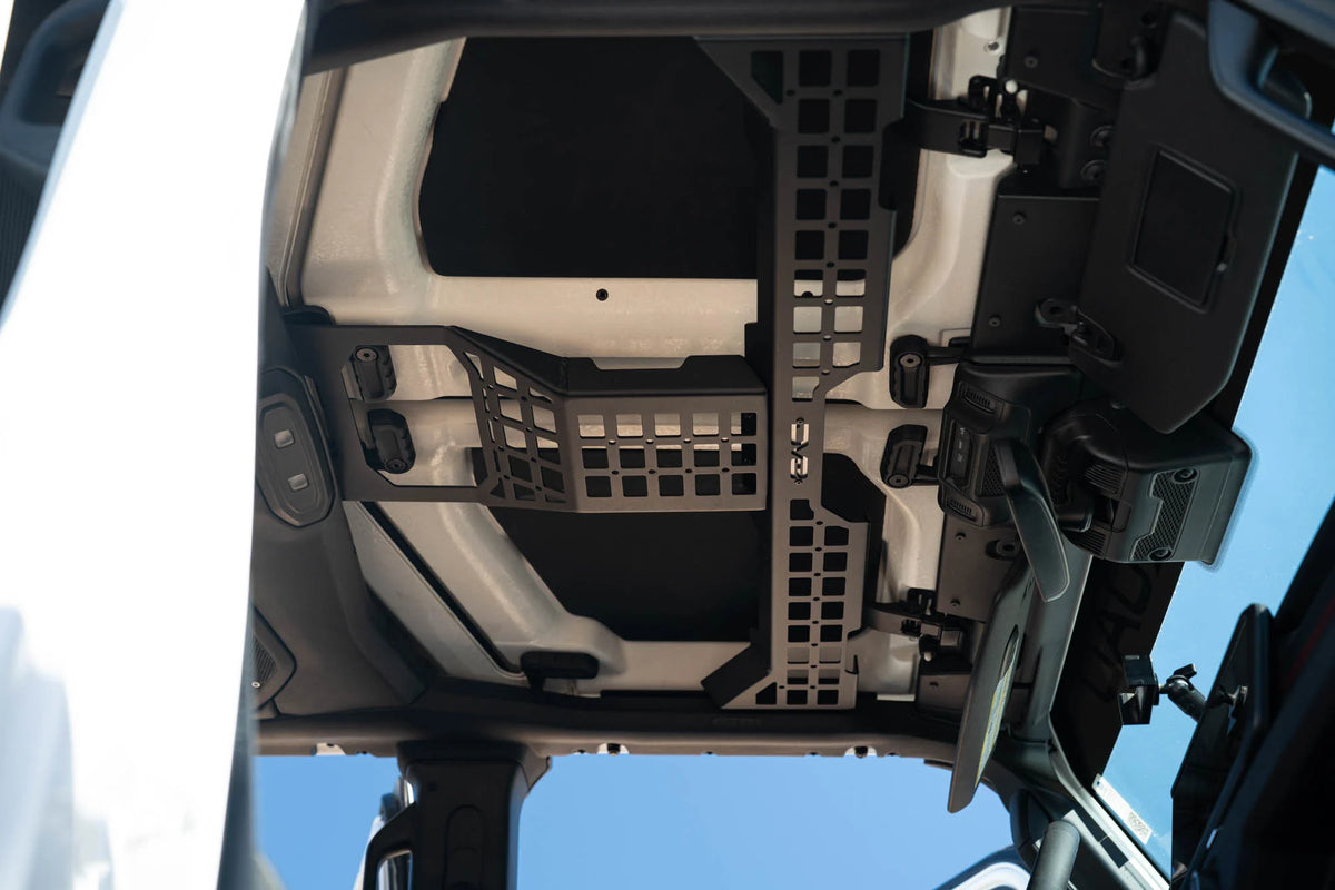 DV8 Offroad 2018-2026 Jeep Wrangler JL & Gladiator JT Overhead Molle Panel
