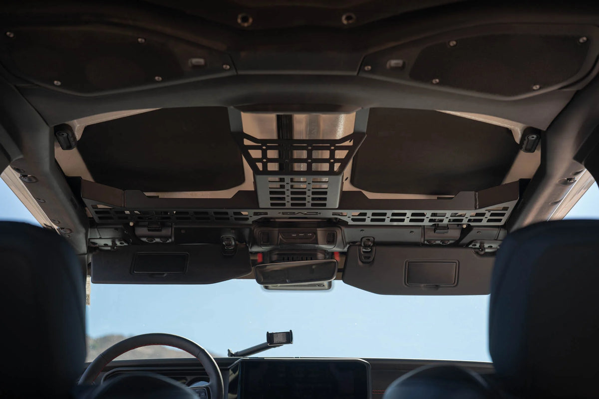 DV8 Offroad 2018-2026 Jeep Wrangler JL & Gladiator JT Overhead Molle Panel