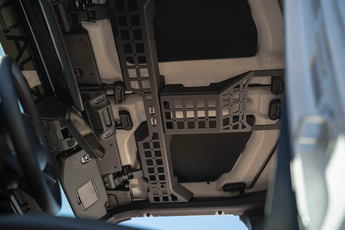 DV8 Offroad 2018-2026 Jeep Wrangler JL & Gladiator JT Overhead Molle Panel