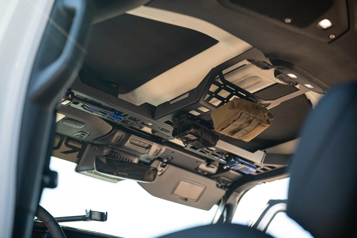 DV8 Offroad 2018-2026 Jeep Wrangler JL & Gladiator JT Overhead Molle Panel