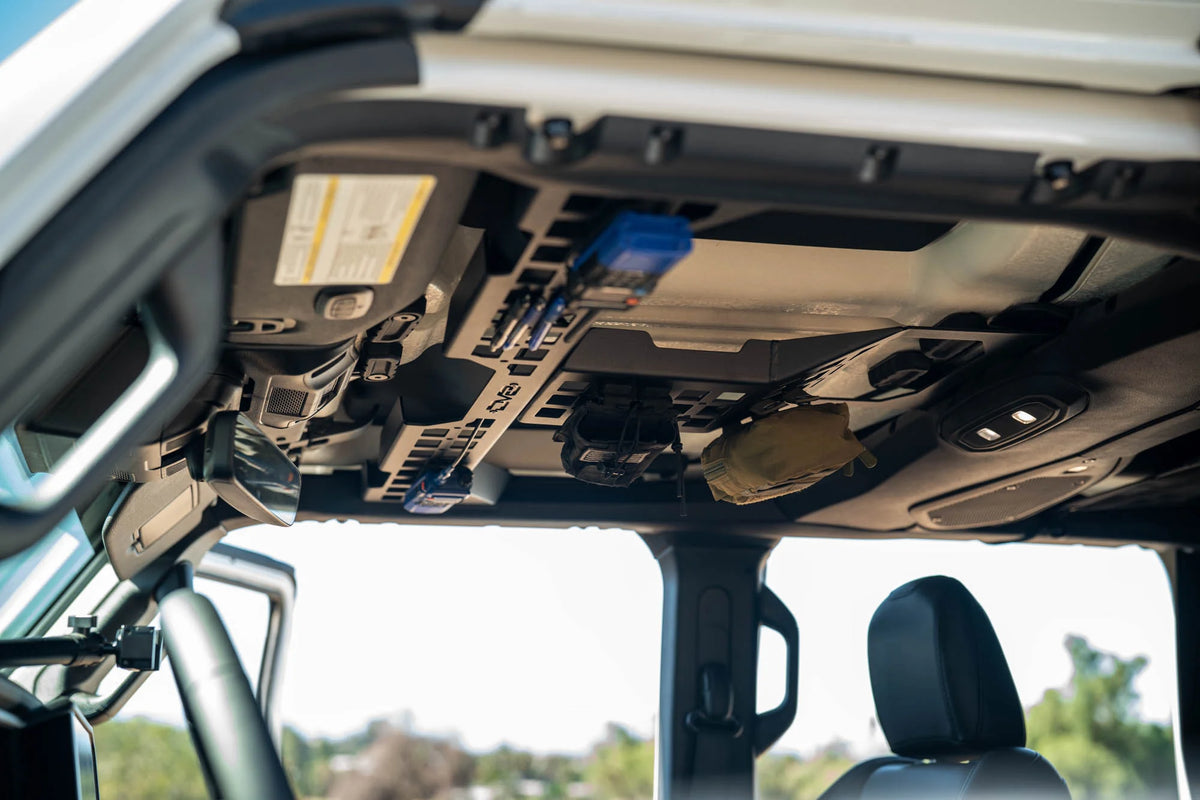 DV8 Offroad 2018-2026 Jeep Wrangler JL & Gladiator JT Overhead Molle Panel
