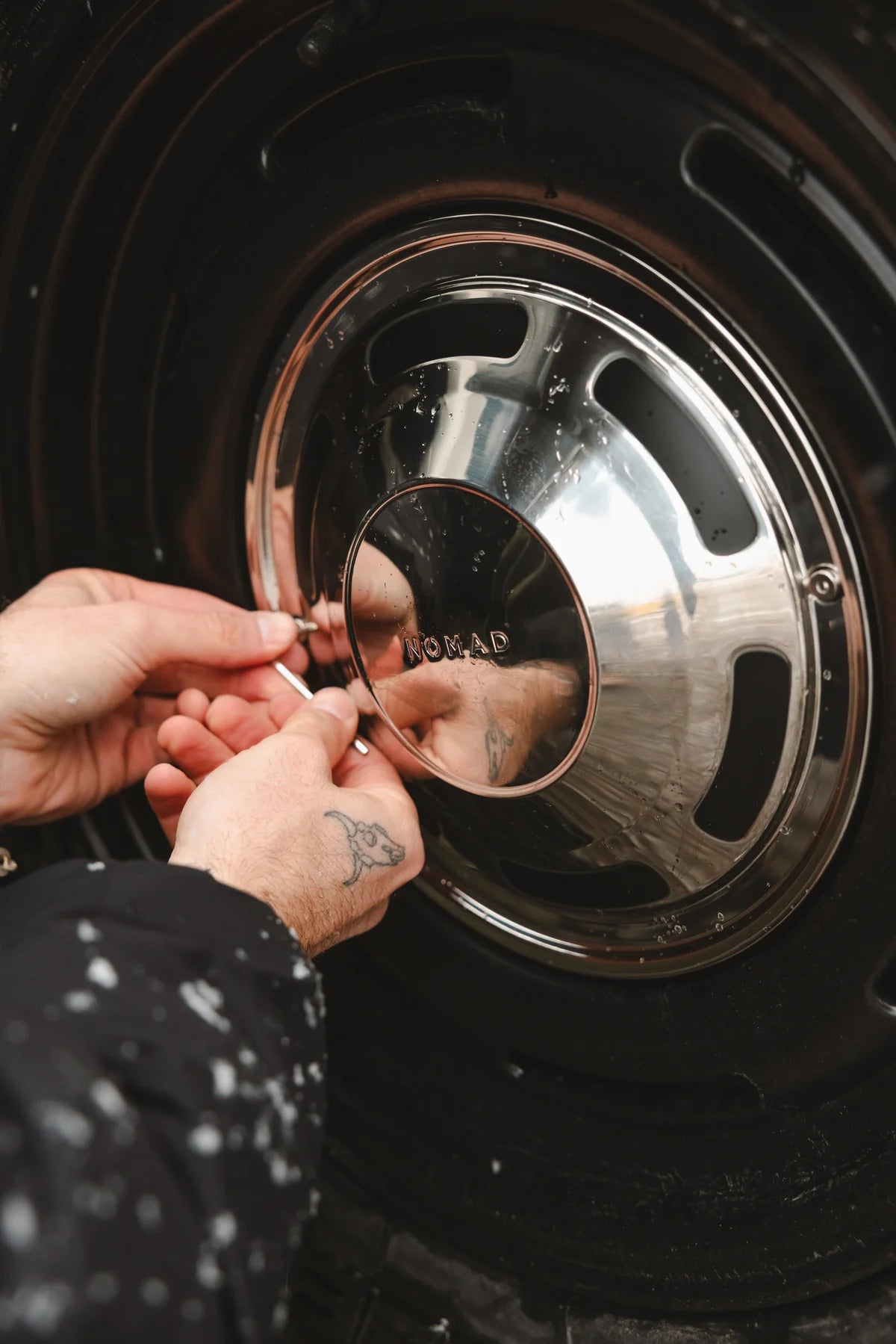 Nomad Wheels 504 Field – Vintage Steelie-Inspired Formlite Alloy Wheel (Price Per Wheel)