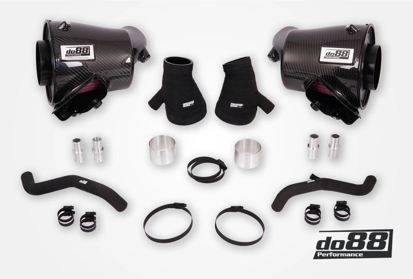 Porsche 911 Turbo (992) Induction system, OE size/66mm/80mm outlet