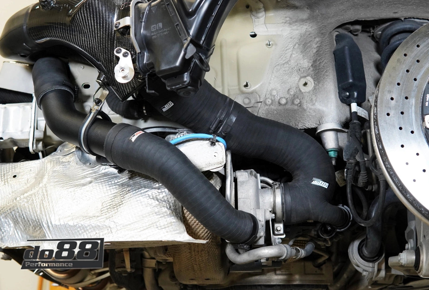 Porsche 911 Turbo (992) Induction system, OE size/66mm/80mm outlet