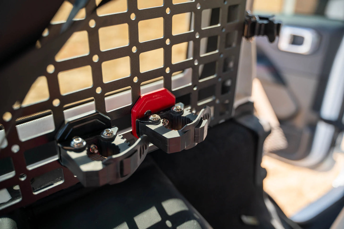 Quick Release Molle Panel Tool Mounts Pair