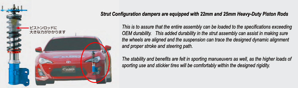 Cusco 2023+ Nissan 400Z (RZ34) 40-Way Adj Street Zero-A Coilover Kit w/ Pillowball Upper Mount