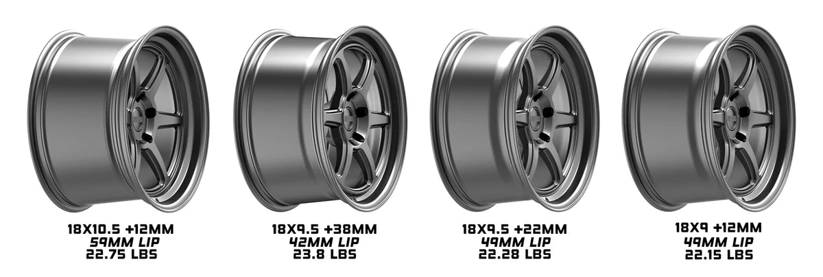 Kansei Roku Wheels 18" (Price Per Wheel)