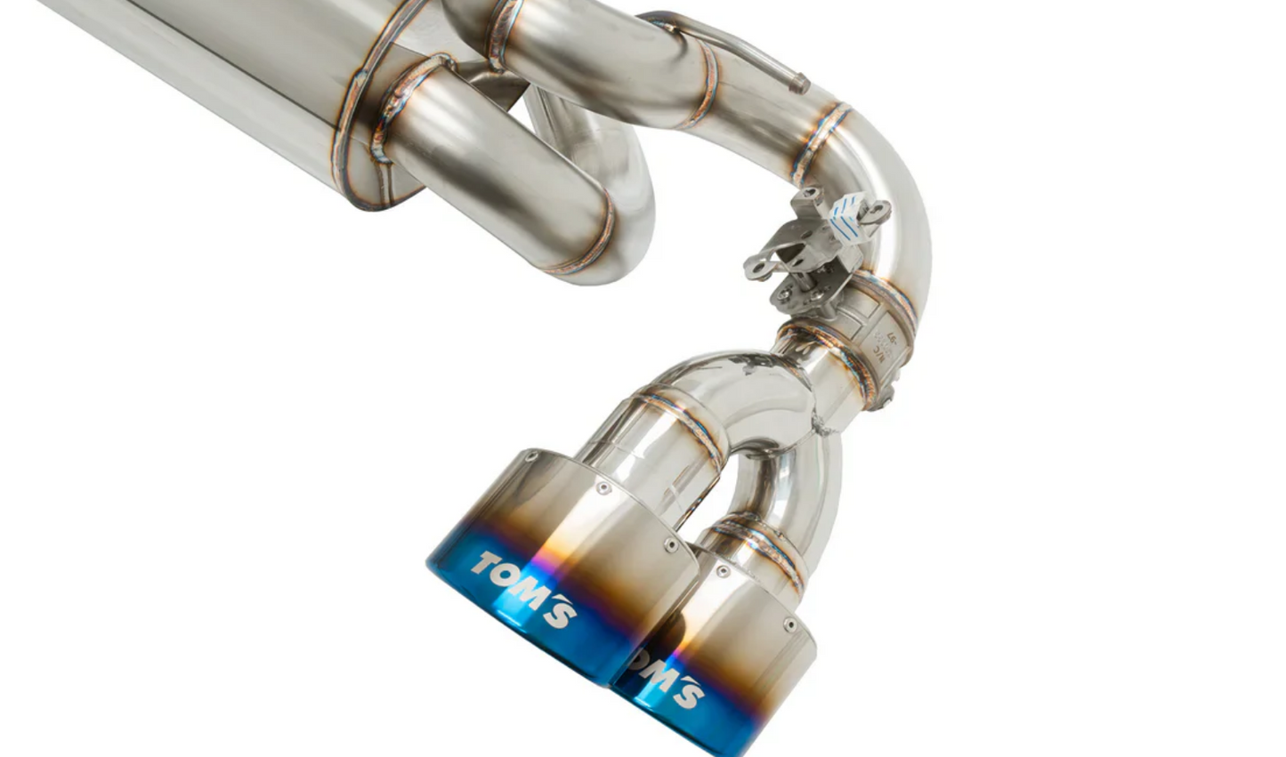 Toms Racing Japan GR Supra MK5 Cat Back Exhaust