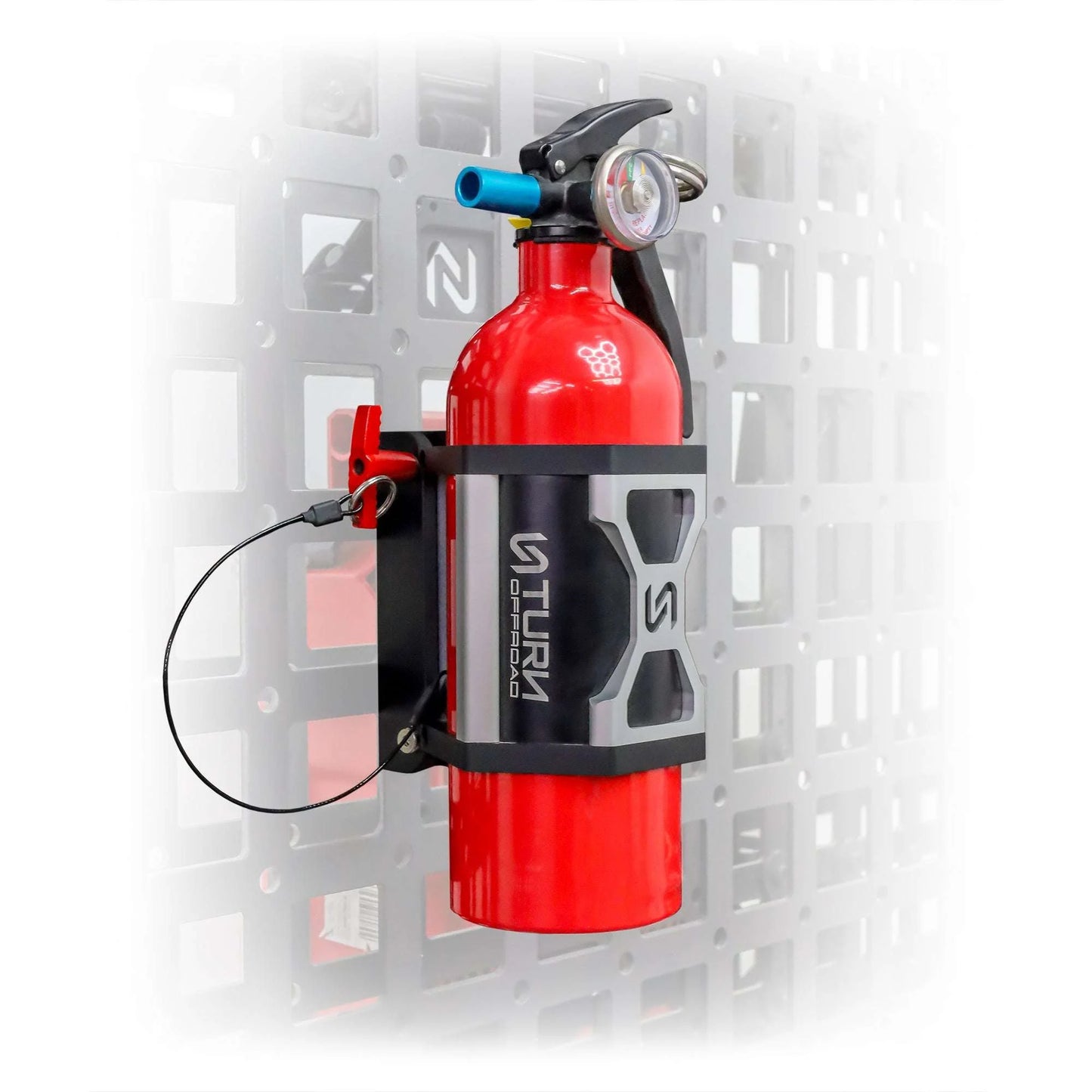 Turn Offroad Quick Release Fire Extinguisher Mount with L-Track Kit