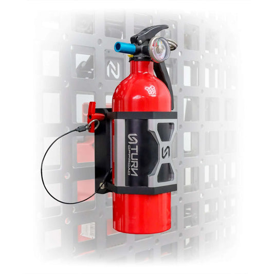 Turn Offroad Quick Release Fire Extinguisher Mount with L-Track Kit