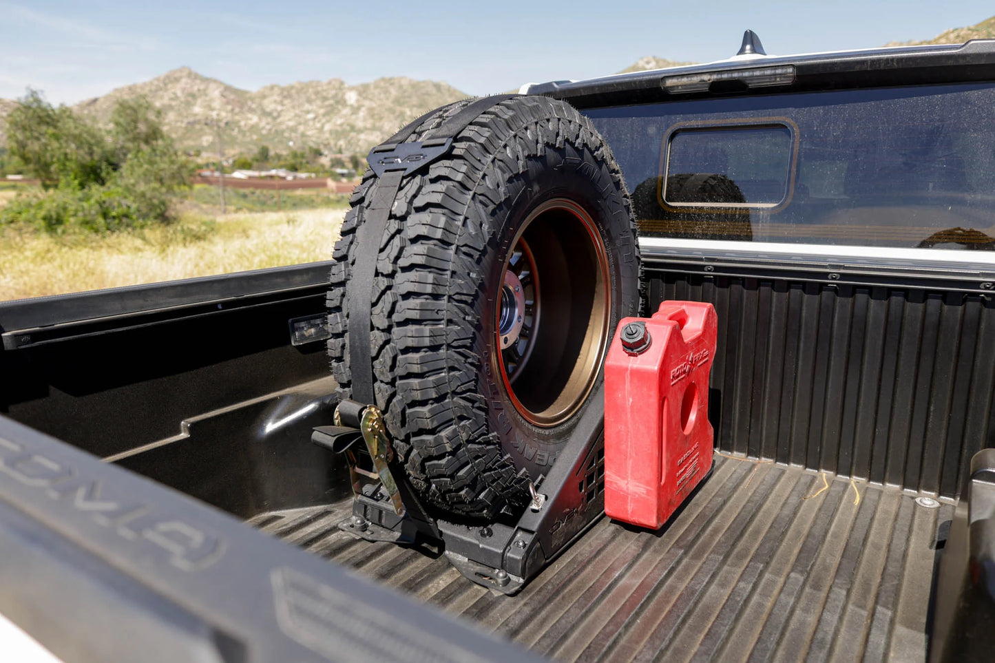 Truck Bed Universal Tire Carrier & Accessory Mount