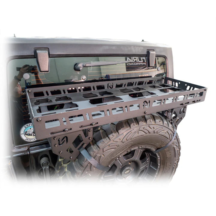 Turn Offroad Universal Spare Tire Storage Rack