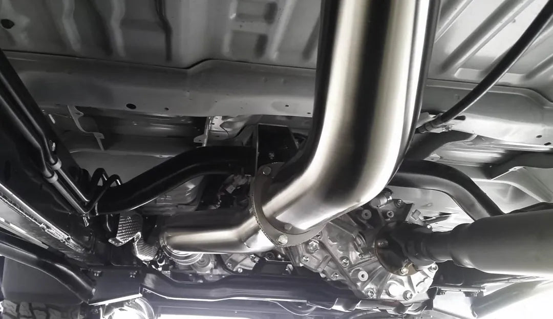 Just Autos VDJ V8 Exhaust 4" by Fatz Fabrication