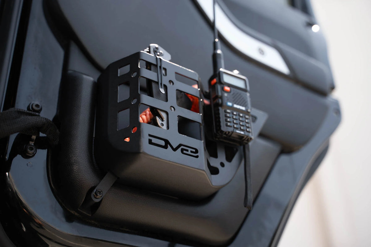 DV8 Offroad 2011-2018 Jeep Wrangler JK Rear Door Pocket Molle Panels