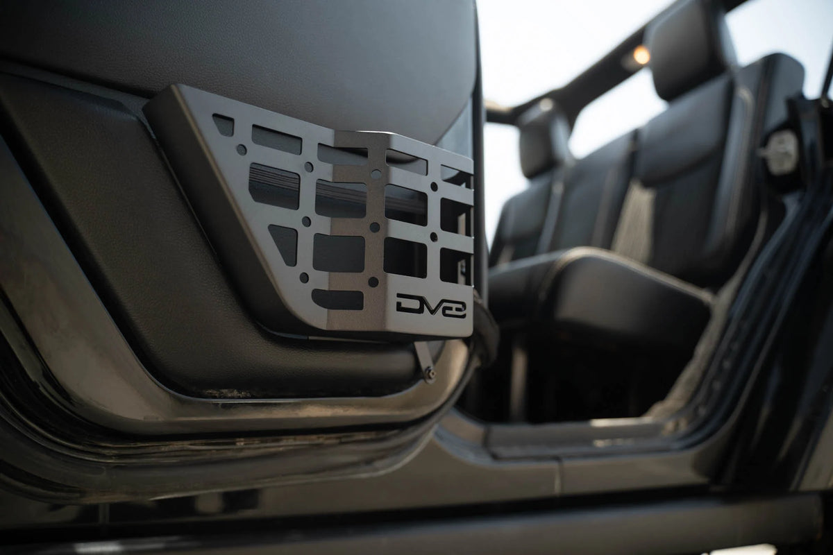 DV8 Offroad 2011-2018 Jeep Wrangler JK Rear Door Pocket Molle Panels